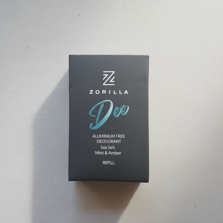 Zorilla Dee Refill Deodorant box 