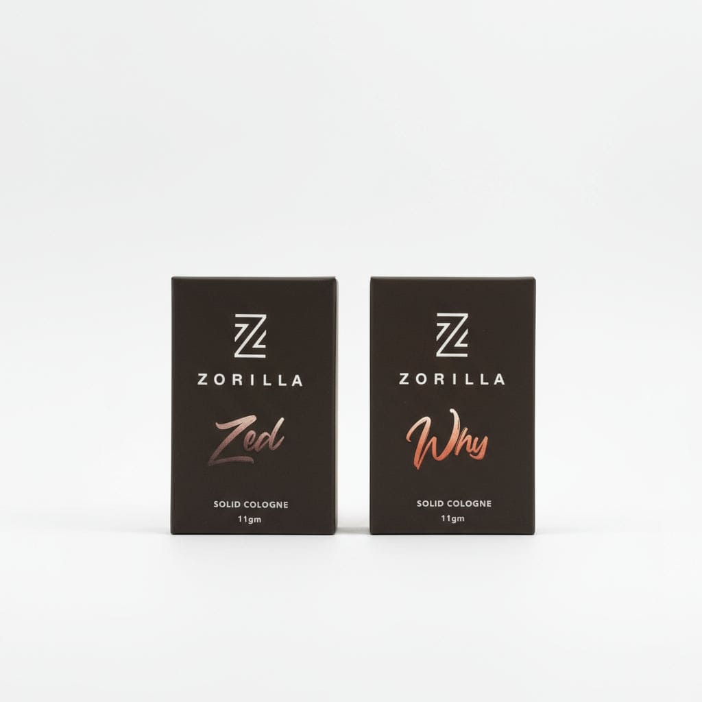 Two Zorilla Solid Cologne Zorilla 