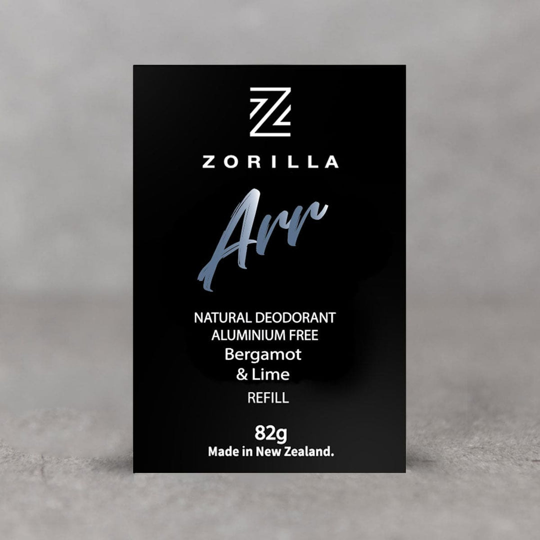 Zorilla Aluminium Free Deodorant Arr Bergamot and Lime REFILL