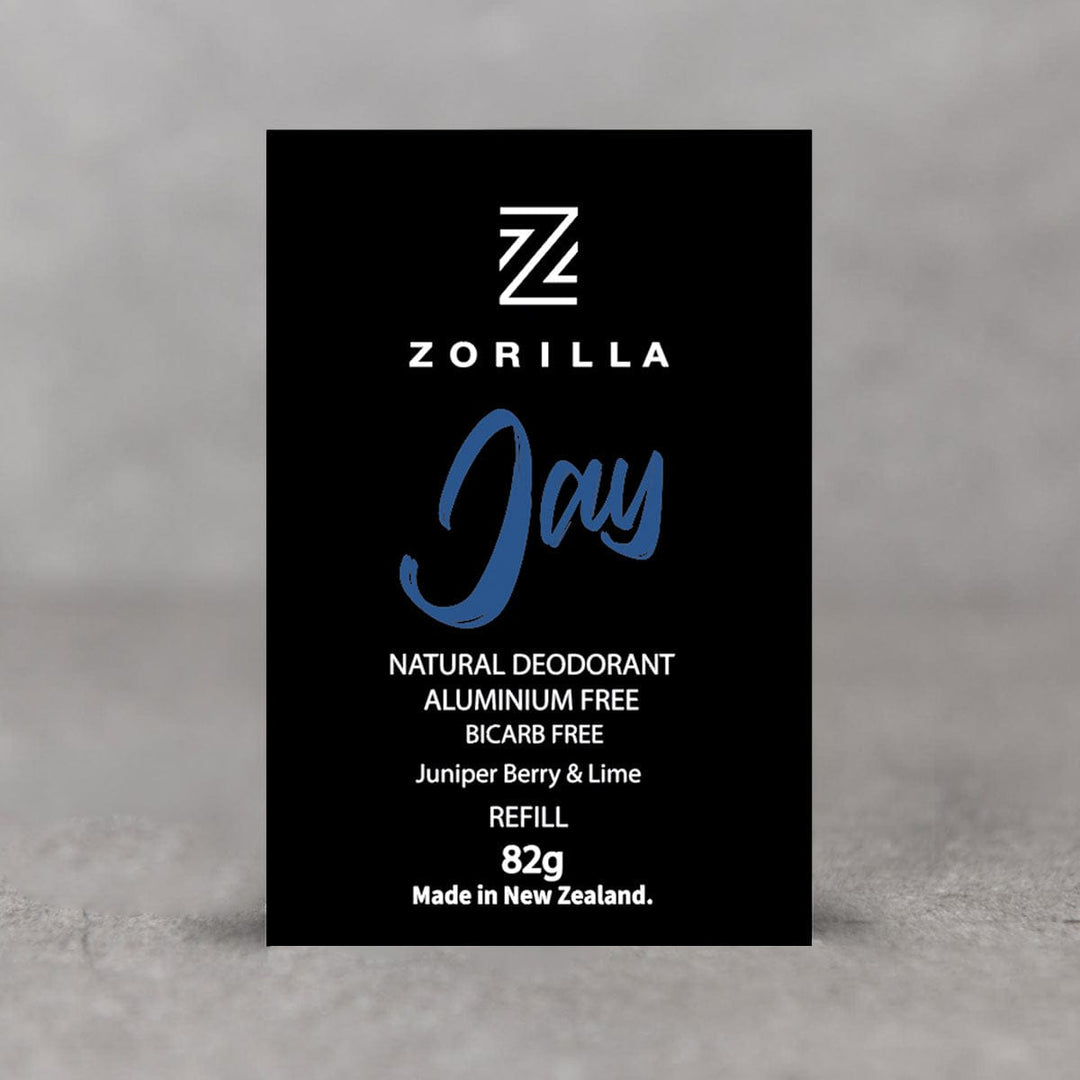 Zorilla Aluminium Free Deodorant Jay Juniper Berry & Lime Bicarb Free
