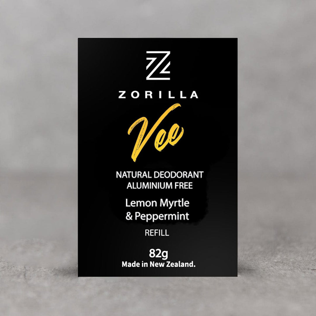 Zorilla Aluminium Free Men's Deodorant Vee Lemon Myrtle and Peppermint