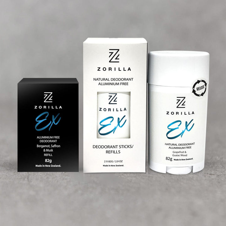 Zorilla Aluminium Free Deodorant Ex Bergamot, Saffron & Musk