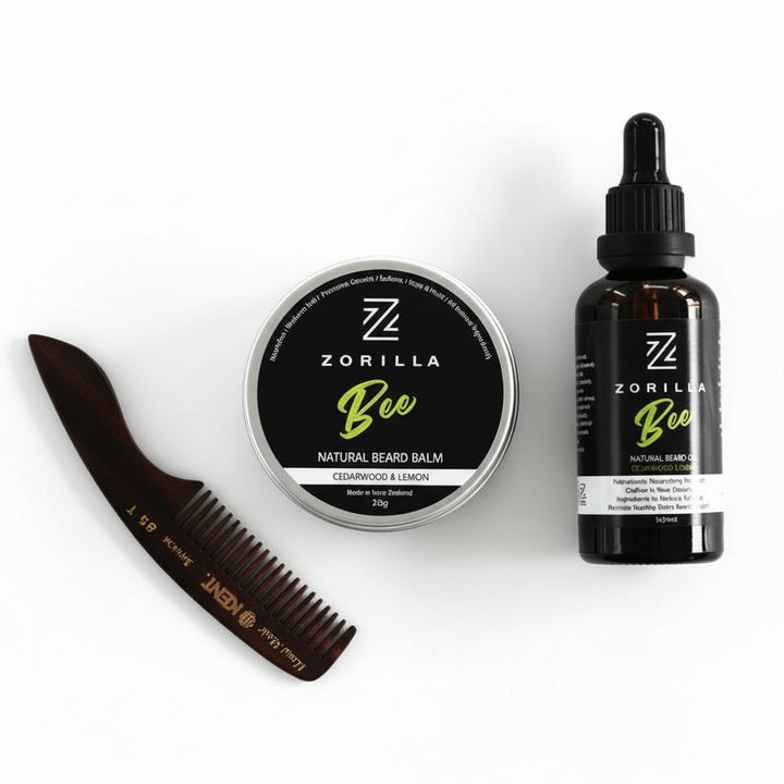 Beard Care Bundle Including Beard Balm and Beard Oil